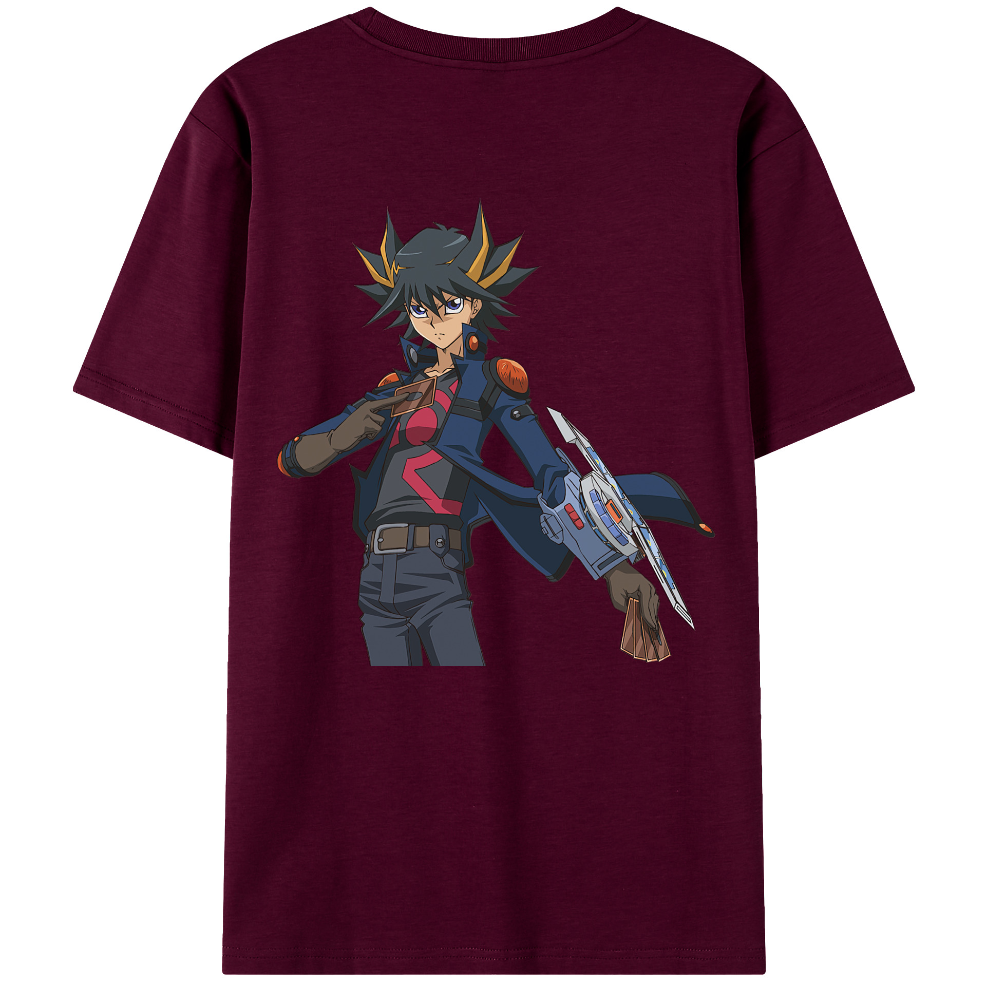 （画像用） 遊☆戯☆王 Yu-Gi-Oh! レディース半袖Tシャツ(バックプリント)